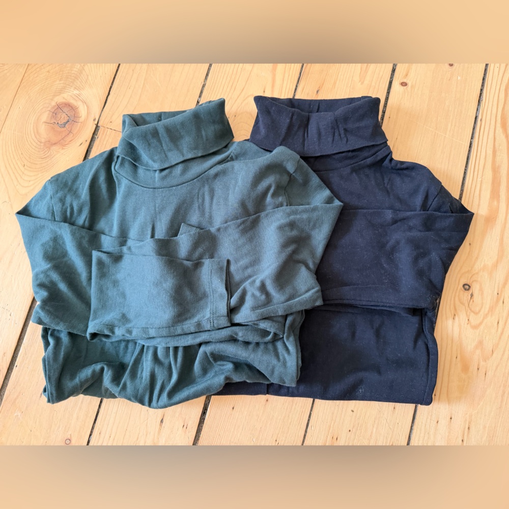 KOTN 100% cotton turtlenecks (2)
